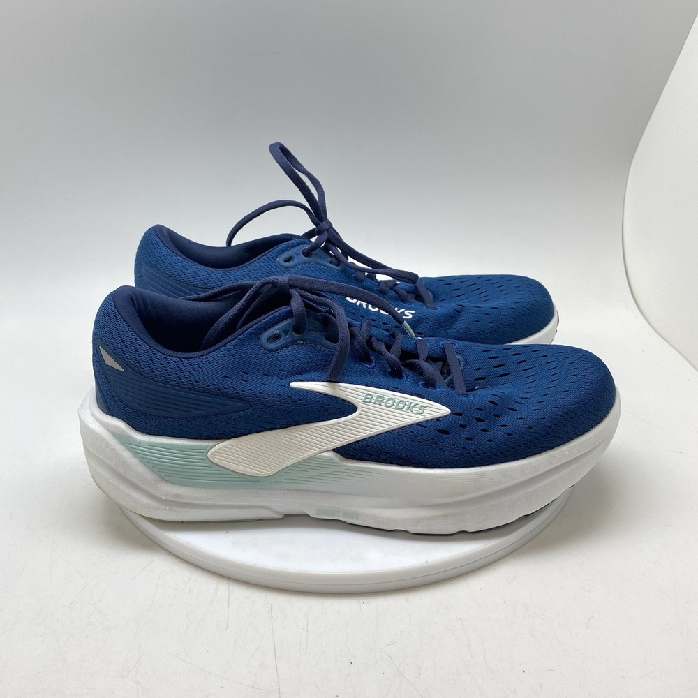Brooks Sneakers Womens 9.5 B Ghost Max 3 1204571B406 Blue Running Athletic Shoes